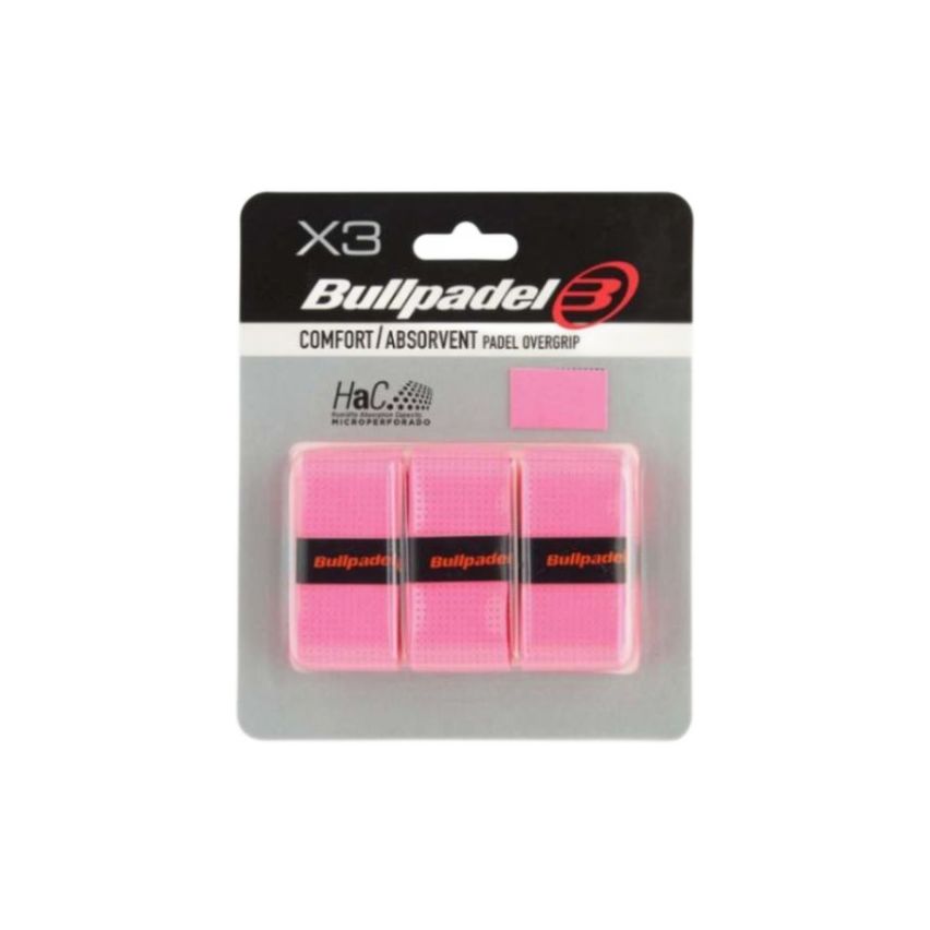 Bullpadel Overgrips GB-1201 Neon Pink