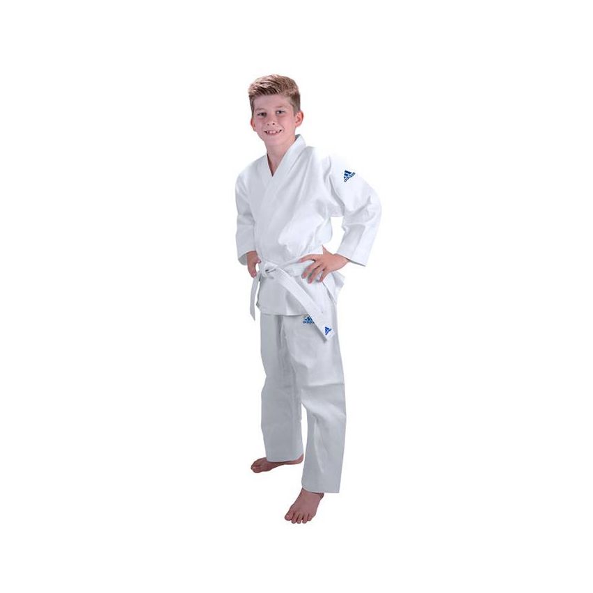 Adidas Adi Start Karate Uniform w/ Belt - Brilliant White
