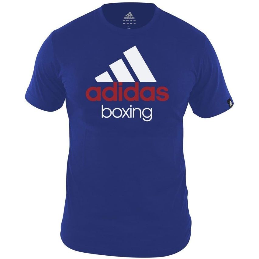 Adidas Boxing T-shirt - Vivid Blue/White