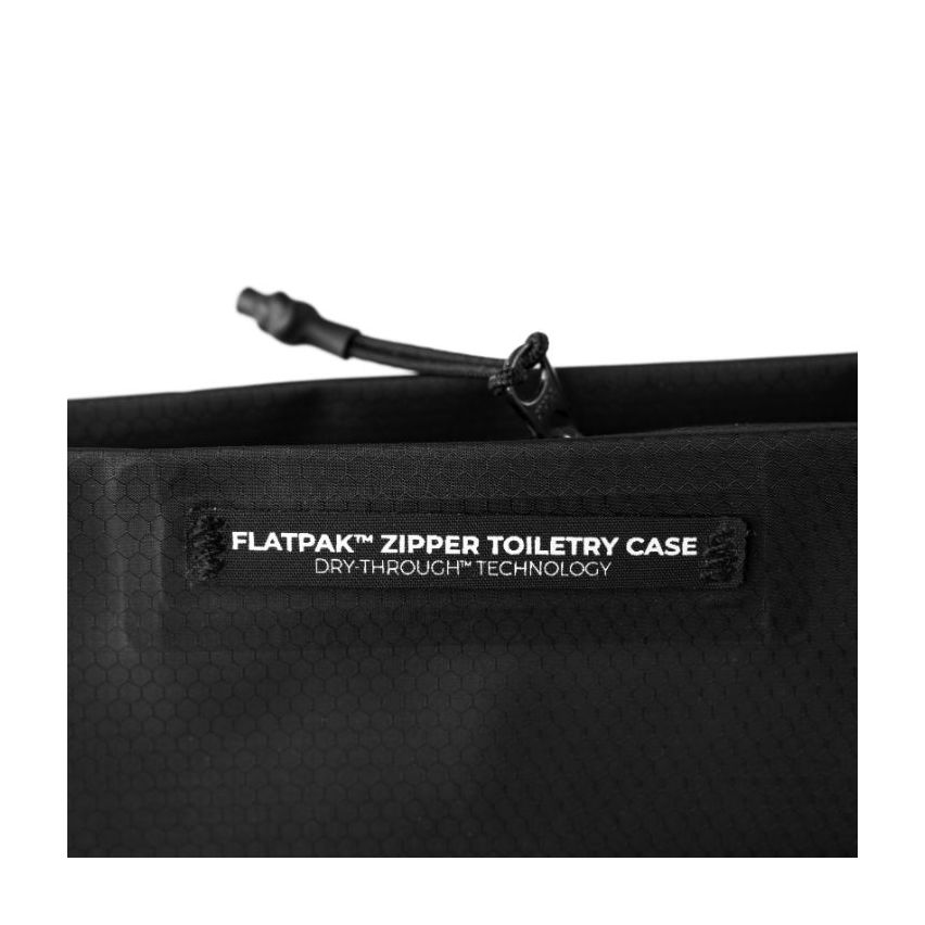 Matador FlatPak Zipper Toiletry Case - Charcoal  2.5liters