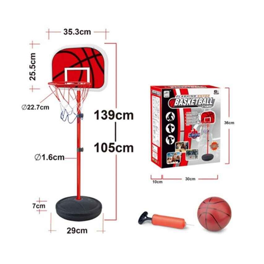 Generic Portable Outdoor Mini Adjustable Stands Children Basketball Set | MF-0731