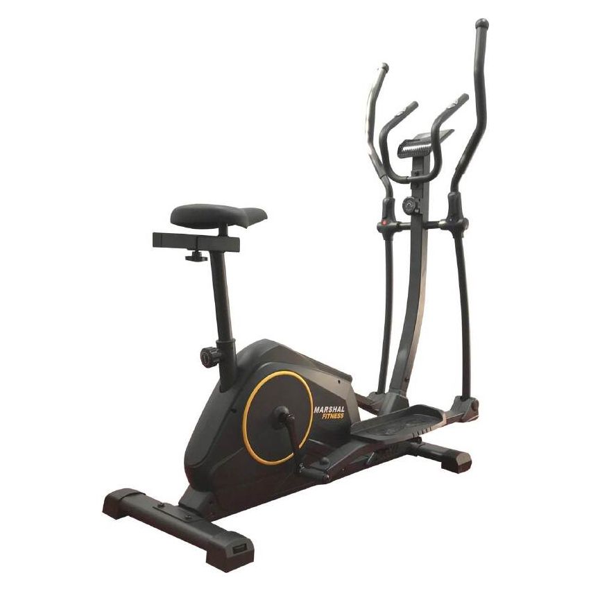 Marshal Fitness Magnetic Elliptical Trainer with Seat