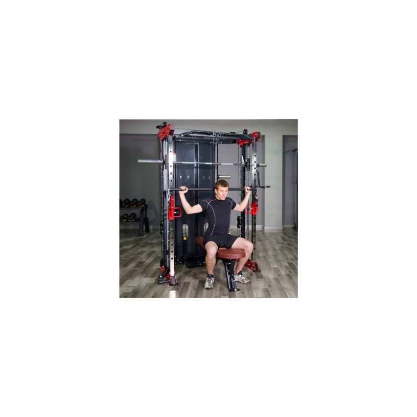 Sparnod Fitness Multi Smith Integrated Trainer - SMG-20000