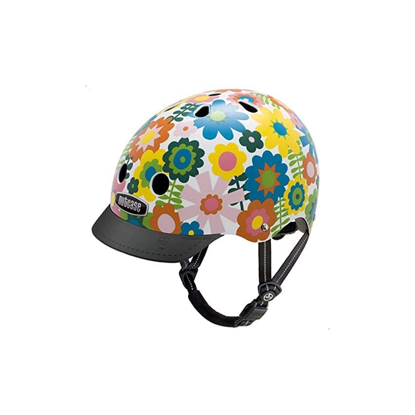 Nutcase In Bloom Street Helmet - Multi Color