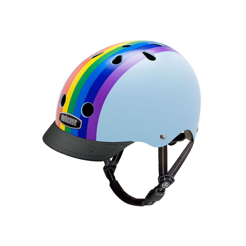 Nutcase Rainbow Sky Street Helmet - Multi Color