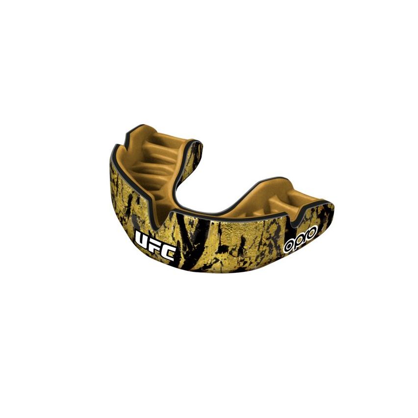 Opro Mouthguard PWF Full Pack Licensed UFC Gold/Black/Gold P178 Adult