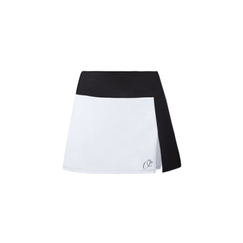 O´Padel Skirt With Slit Black & White