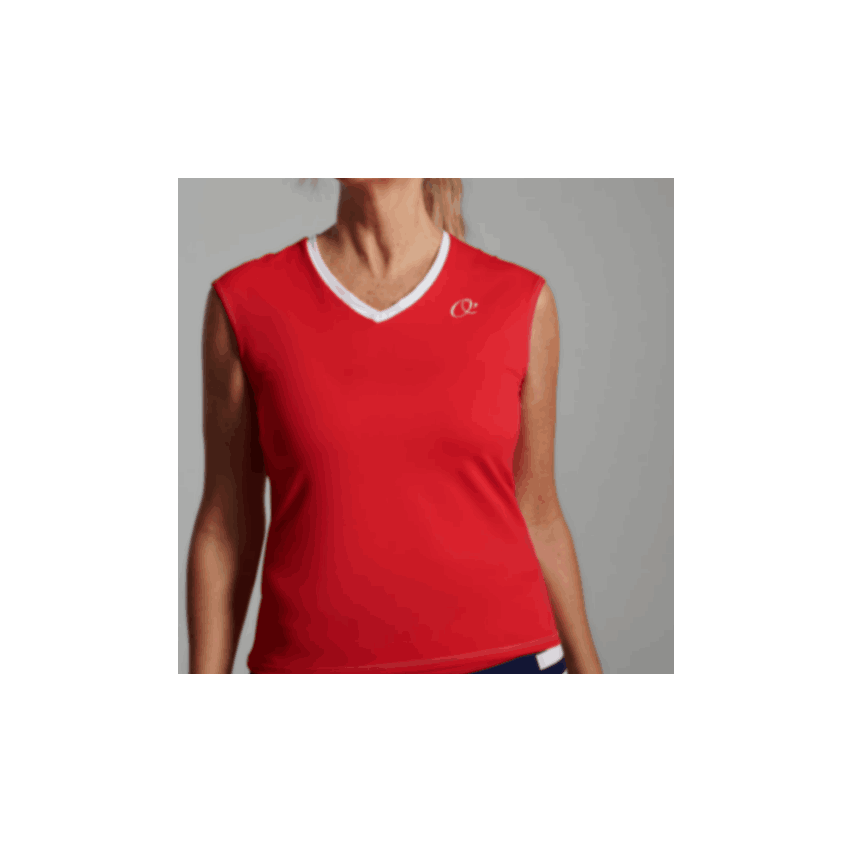 O´Padel Sleeveless T-Shirt Red