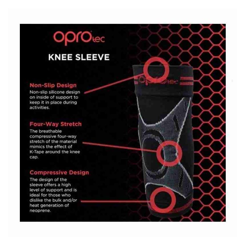 Oprotec Knee Sleeve - Black