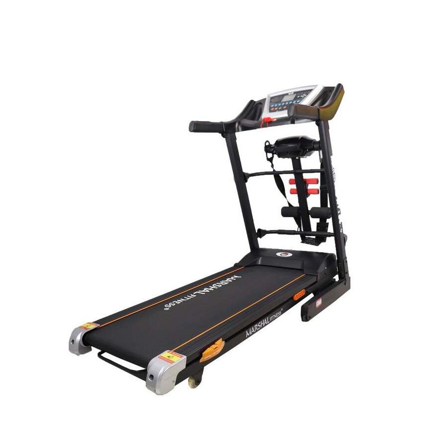 Marshal Fitness 4Way Treadmill with shock absorption System and Massager