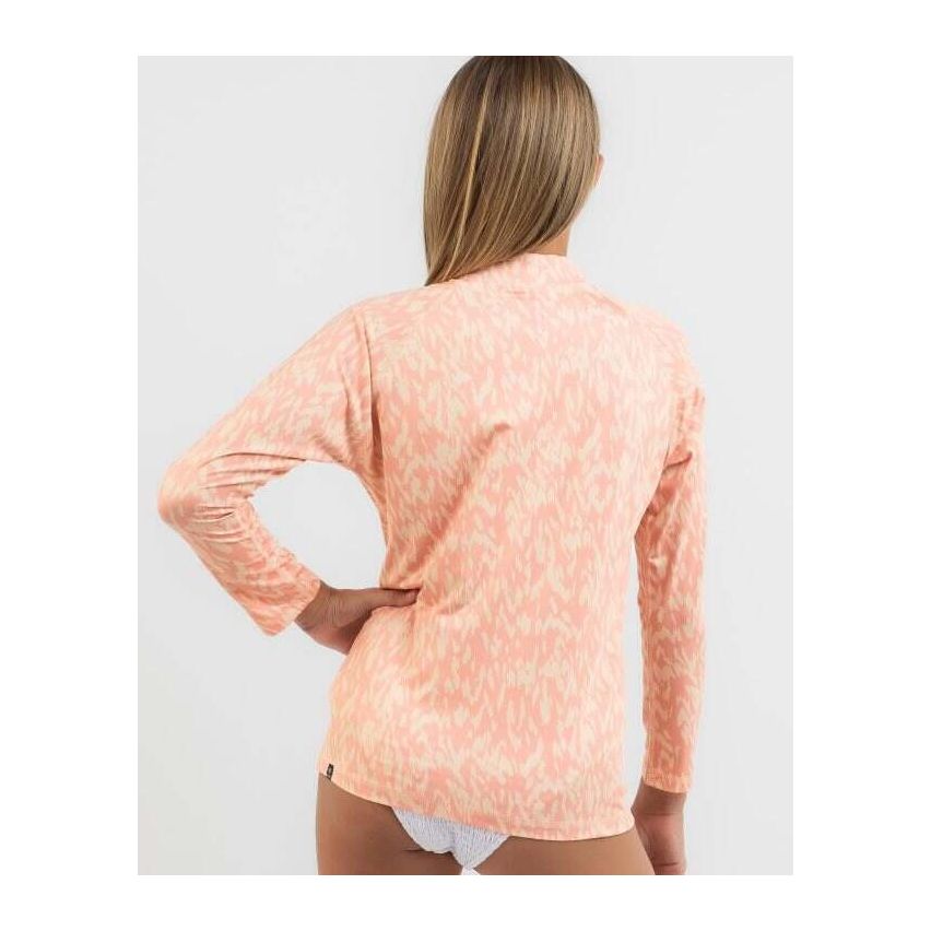Rip Curl Girls Script Long Sleeves Rash Vest