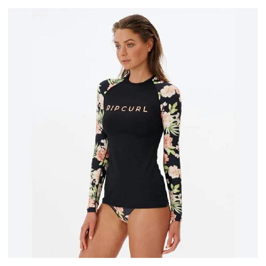 Rip Curl Women's Sol Seeker Relaxed Long Sleeve Rash Tee
