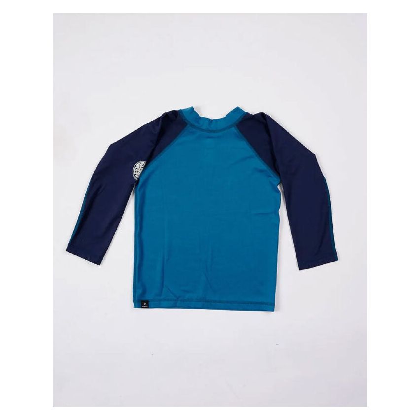 Rip Curl Boys Shockwaves Long Sleeves Rash Vest