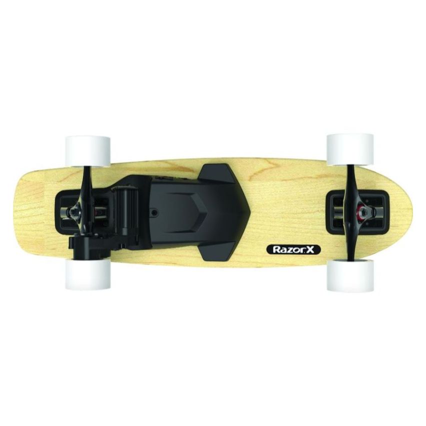 Razor X Electric Skateboard Wood Cruiser