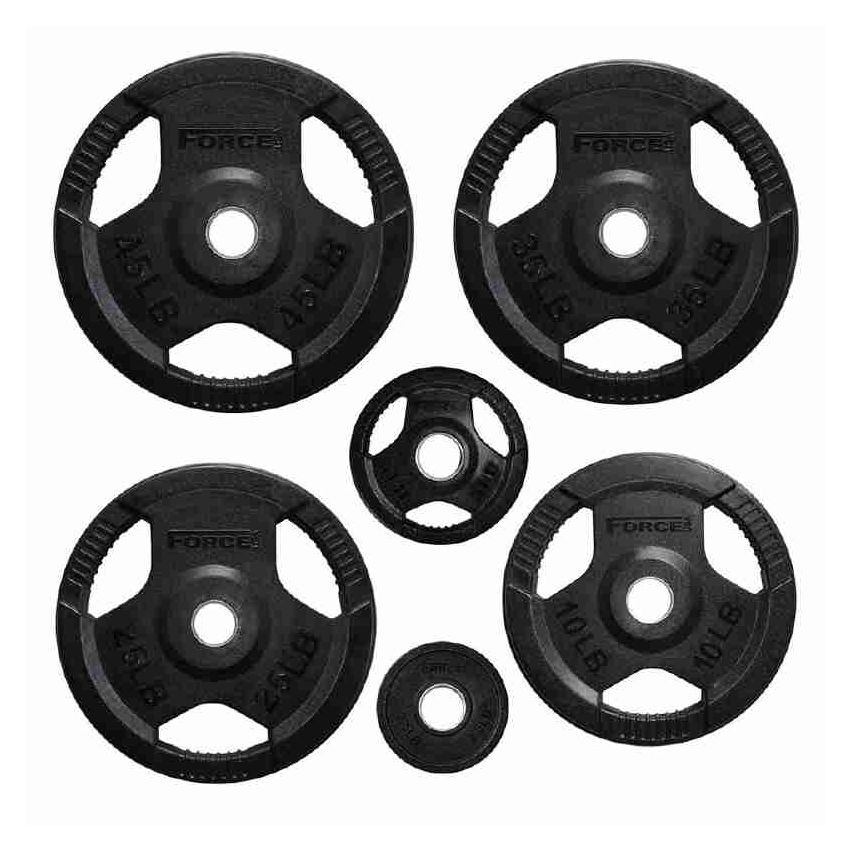 Garner Force USA Rubber Coated Olympic Weight Plates