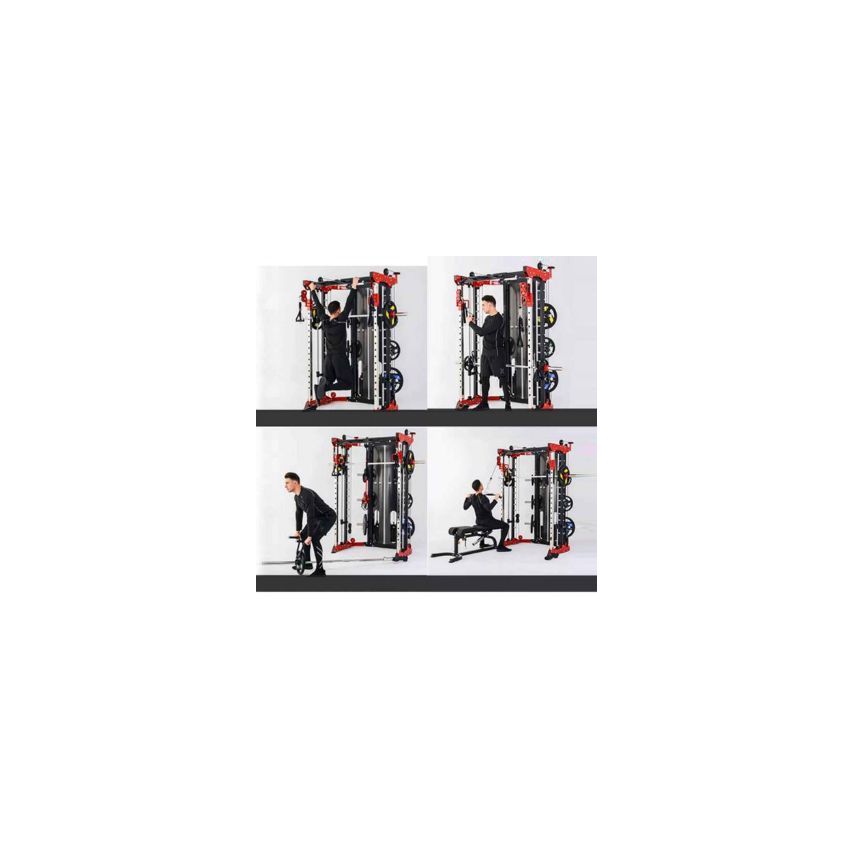 Sparnod Fitness Multi Smith Integrated Trainer - SMG-20000