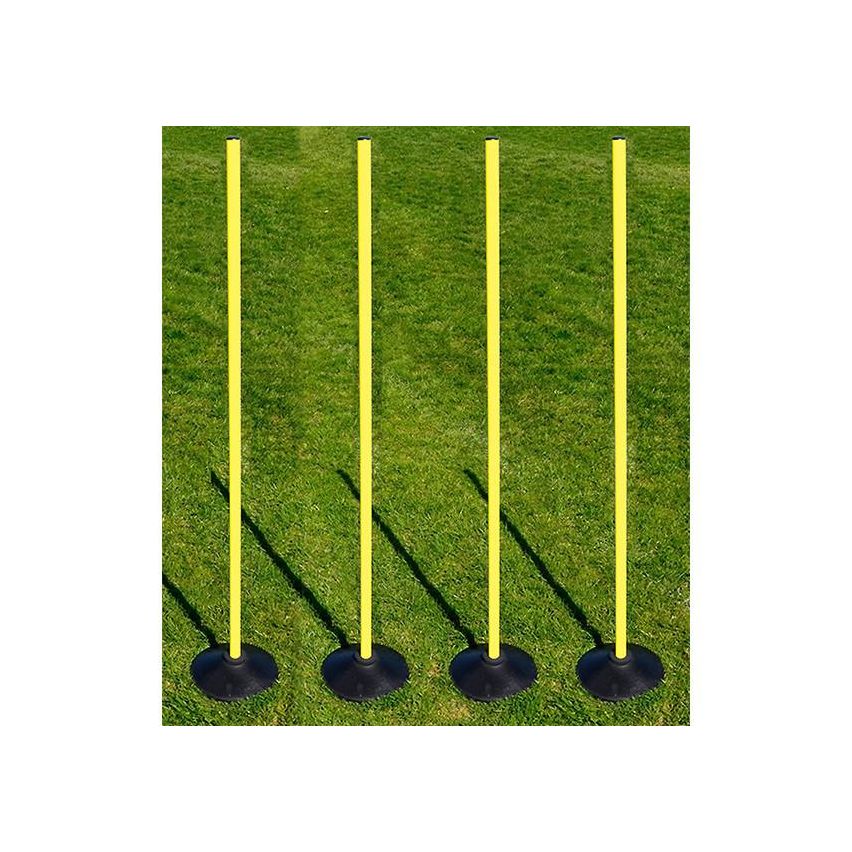 Dawson Sports Rounders Base and Pole Set (Set of 4)
