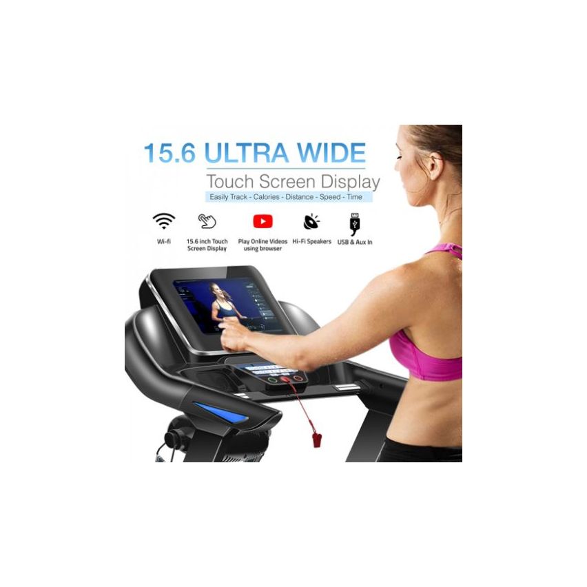 Sparnod Fitness (3 Hp Dc Motor) Fat Mobilization Home Use Treadmill - STH-6000