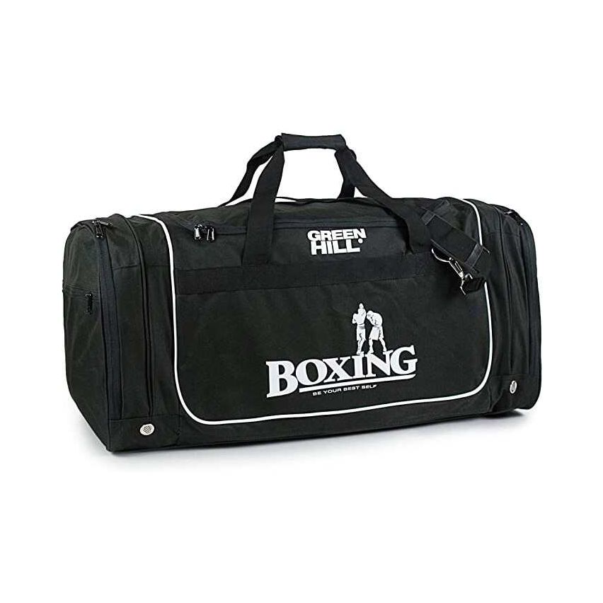 Green Hill Sports Bag Boxing Black L