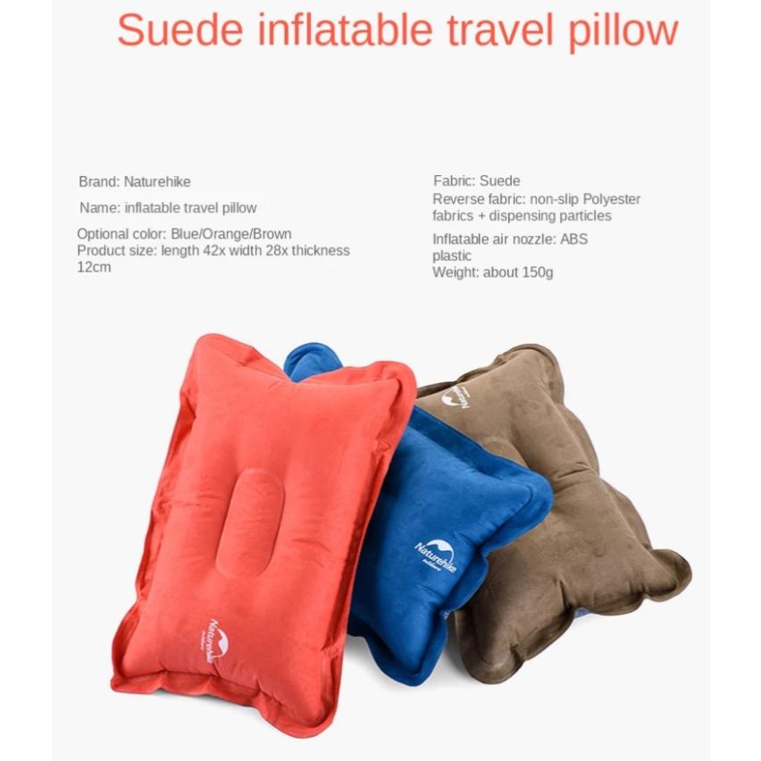 Naturehike Suede Inflatable Pillow