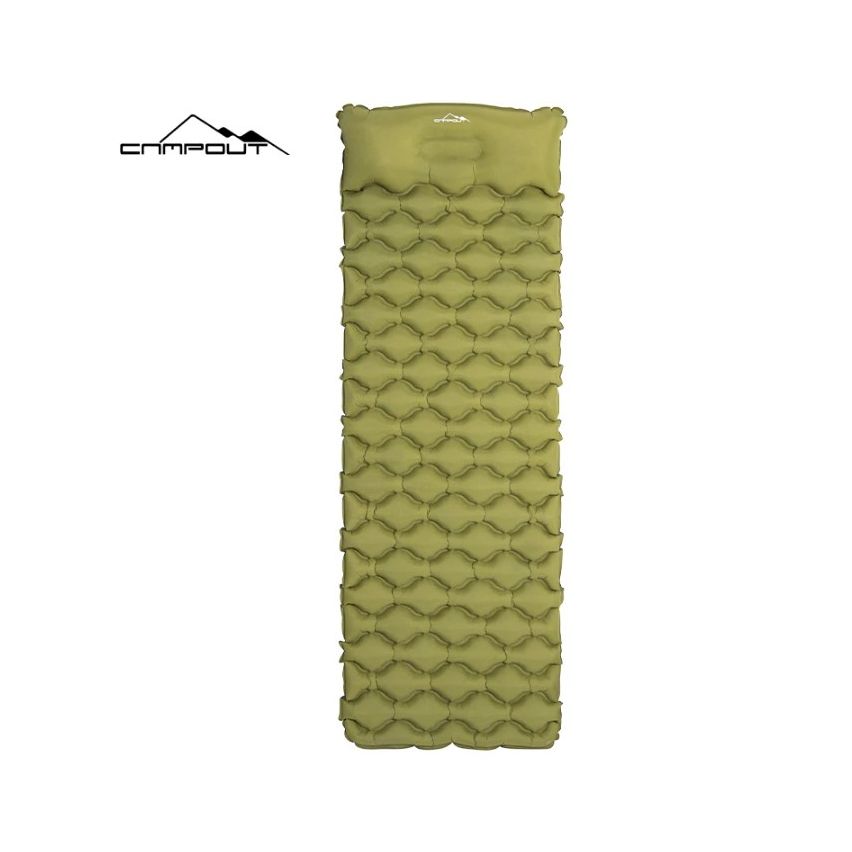 Campout Inflatable Sleeping Mat With Pillow