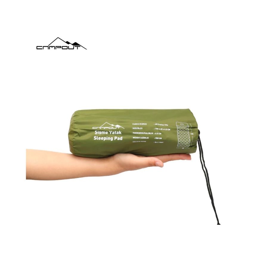Campout Inflatable Sleeping Mat With Pillow