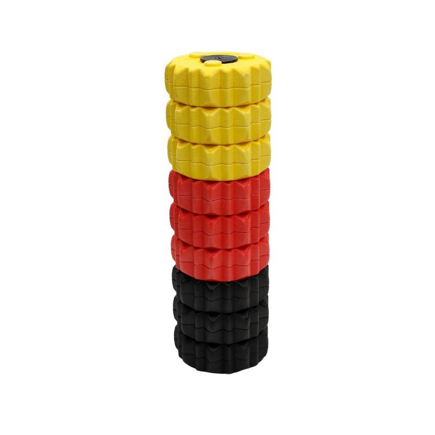 Ta Sport Massage Roller (I Roller)-9 Discs-Germany Flag Color
