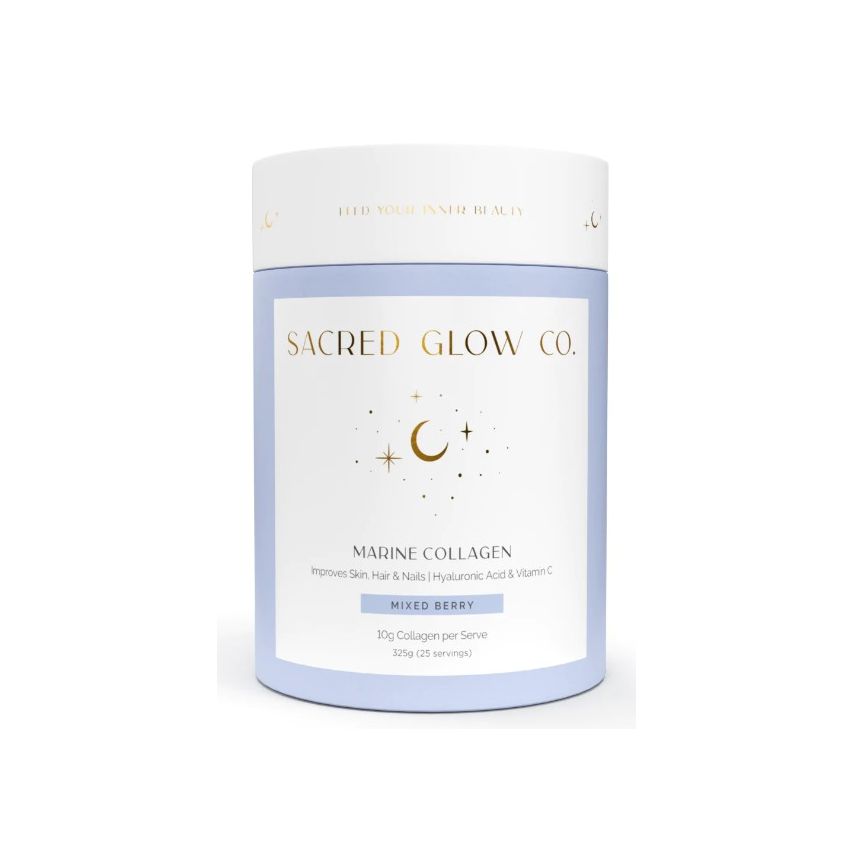 Sacred Glow Co.  Marine Collagen Mixed Berry