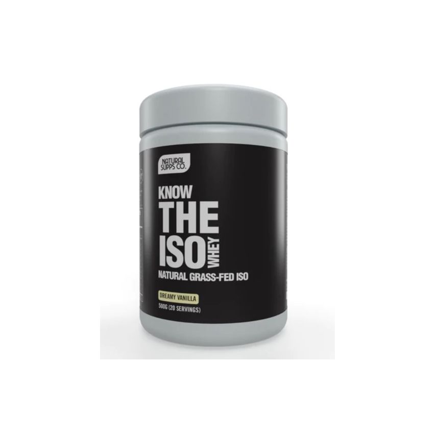 Natural Supps Co. Know the ISO Whey Natural Vanilla 