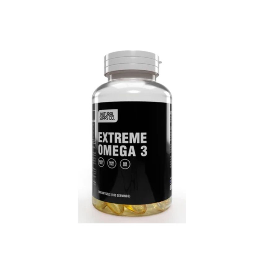 Natural Supps Co. Extreme Omega 3 Unflavored 100 Softgel