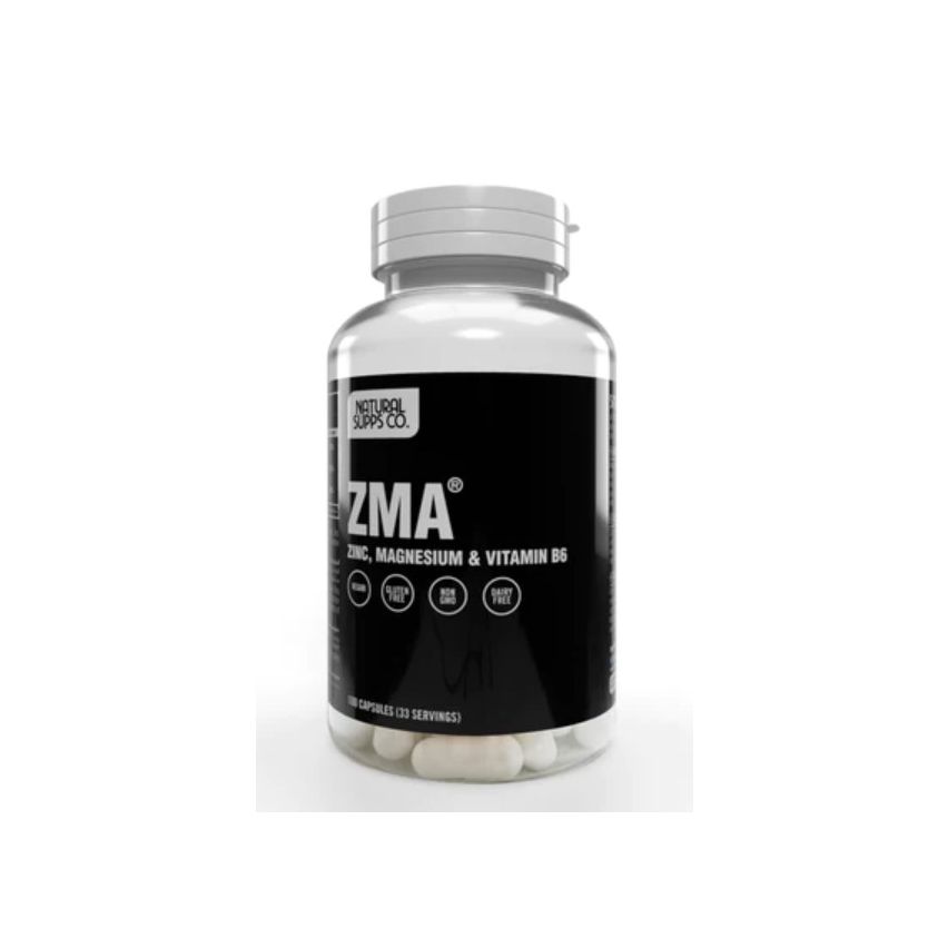 Natural Supps Co. ZMA Unflavored 100 Capsule