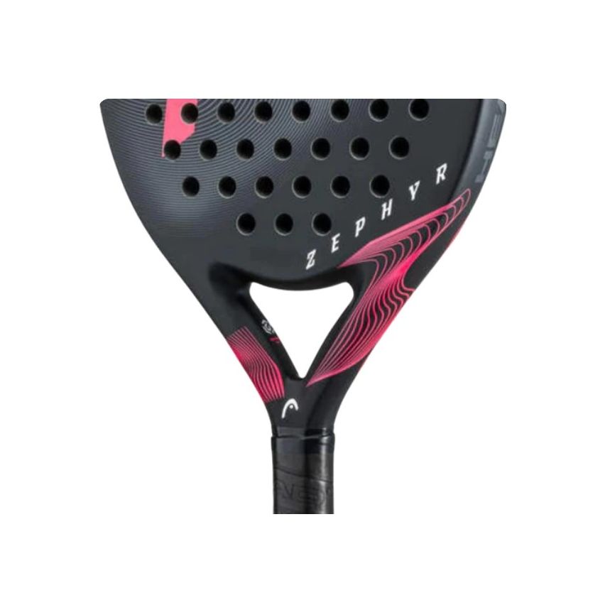 Head Padel Racket Zephyr 2023 Black/Pink