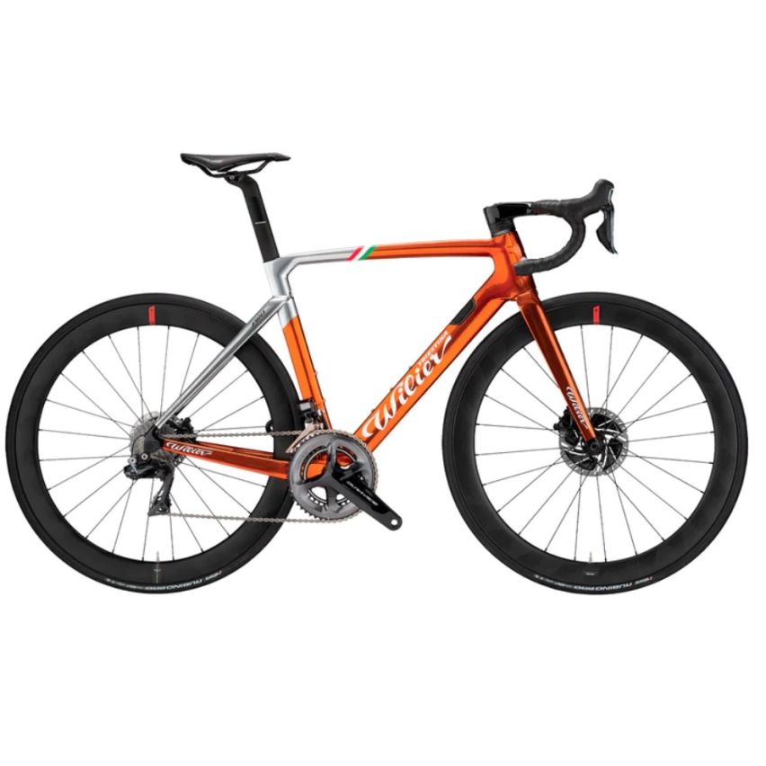 Wilier Bike Cento10 Air Ultegra Di2 Sh Rs Alloy Wheels Ramato (Metalic Orange) - L