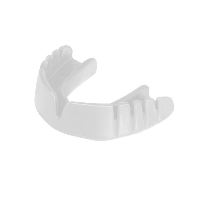 Opro Mouthguard Snap-Fit Junior Full Pack White