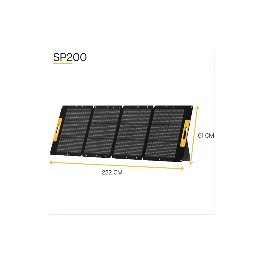 CAPSOL Flexible Solar Panels - SP200