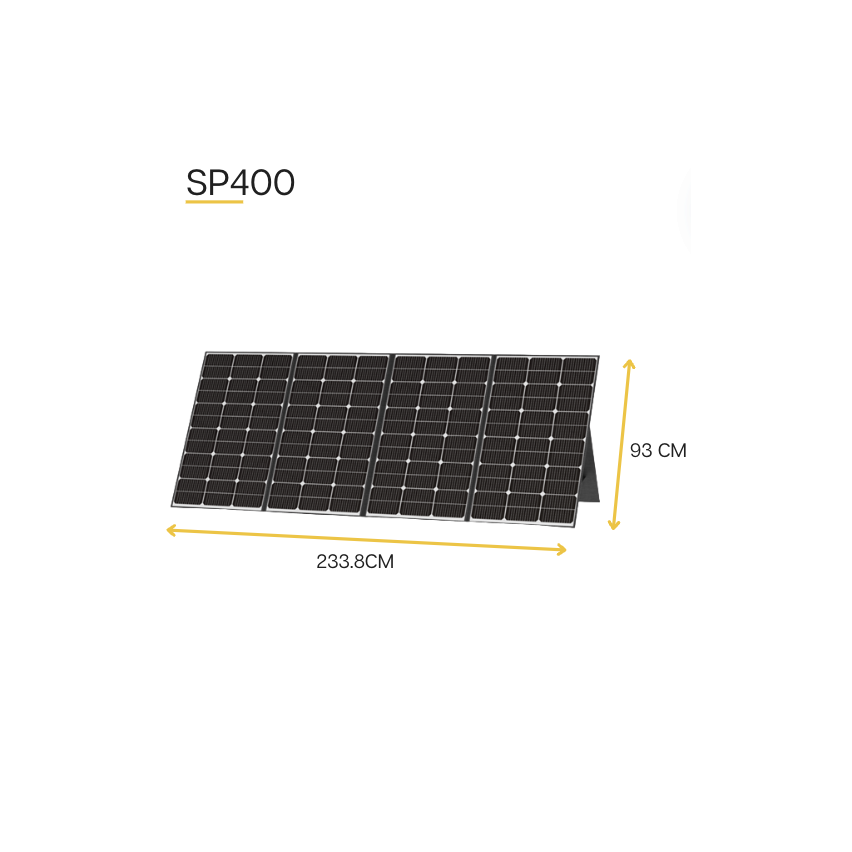 CAPSOL Flexible Solar Panels - SP400