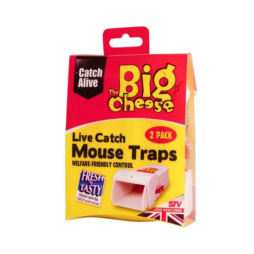 STV Live Catch Mouse Trap - Twinpack