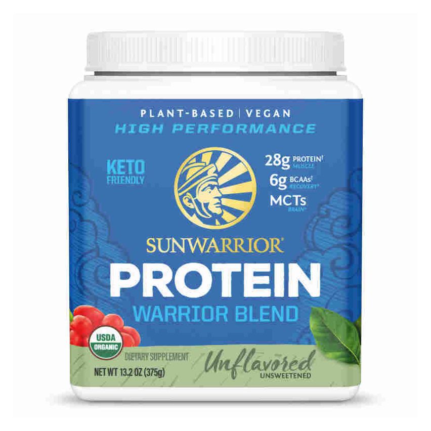 Sunwarrior - Warrior Blend High Performance| Plant-Based | Keto-Friendly |Vegan |Organic Protein Powder