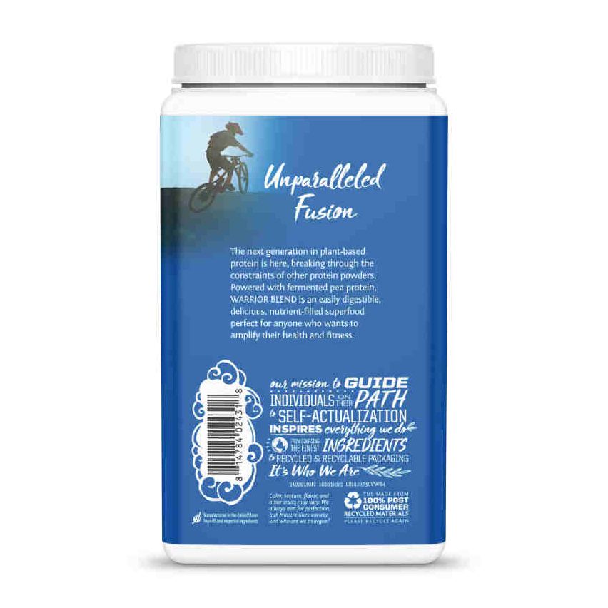 Sunwarrior - Warrior Blend High Performance| Plant-Based | Keto-Friendly |Vegan |Organic Protein Powder Vanilla 750 g