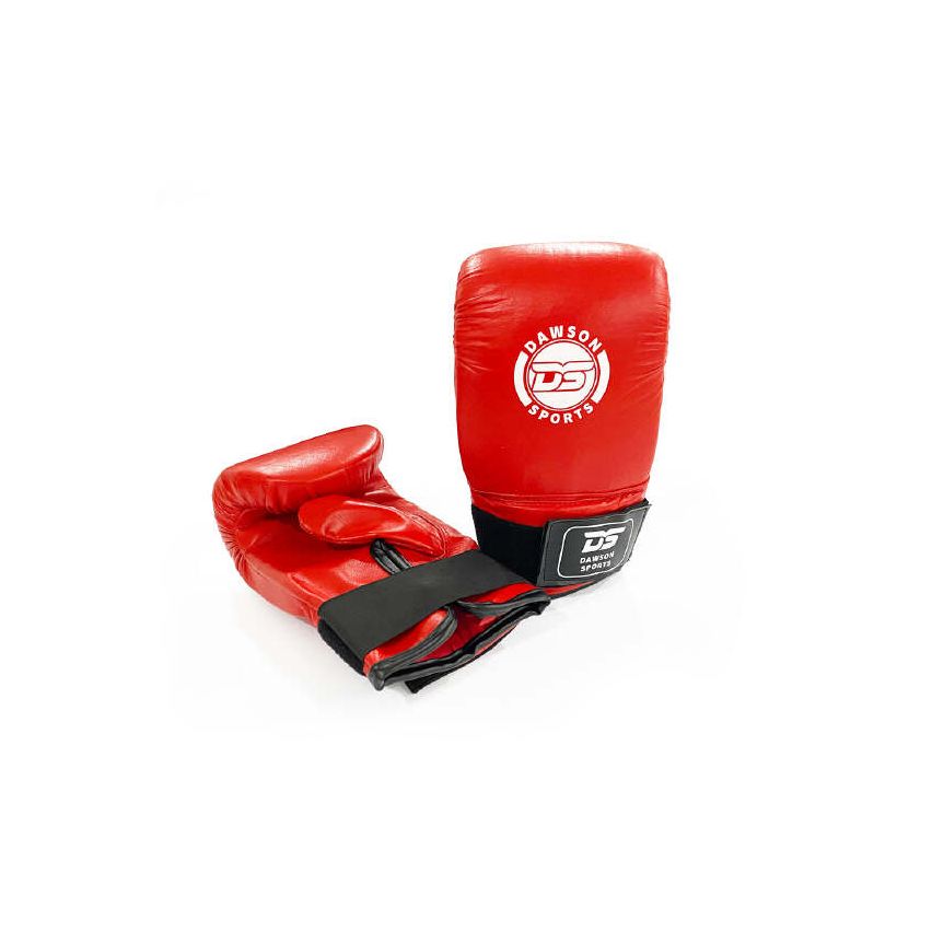 Dawson Sports Traditional Style Bag Mitts – Gloves in Red