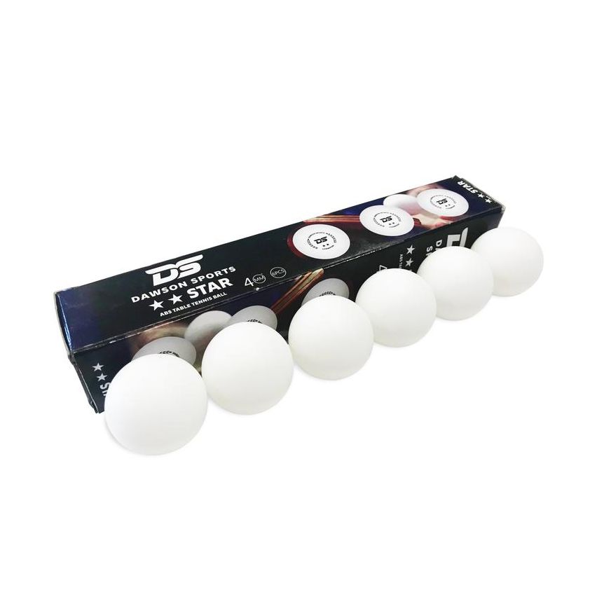 Dawson Sports Table Tennis Balls - (Pack of 6)