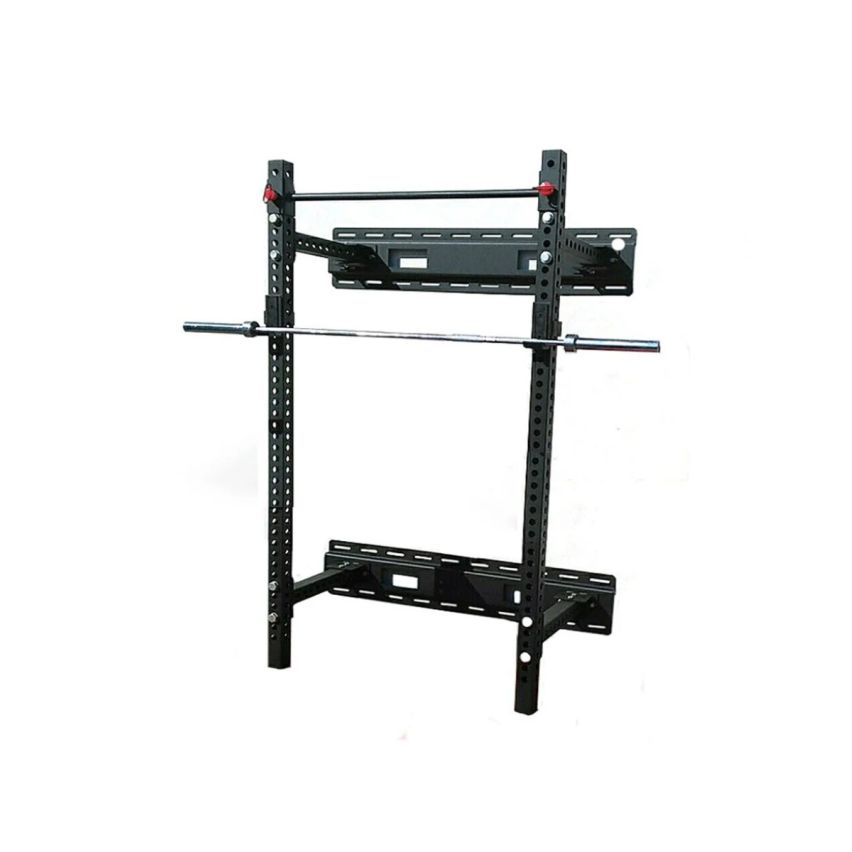 Wall mount foldable squat rack sale