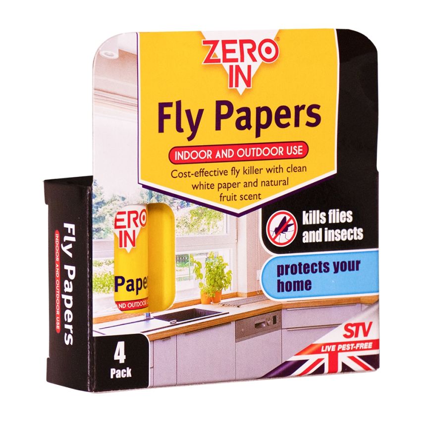 Stv Fly Papers - 4-Pack