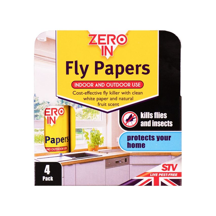 Stv Fly Papers - 4-Pack