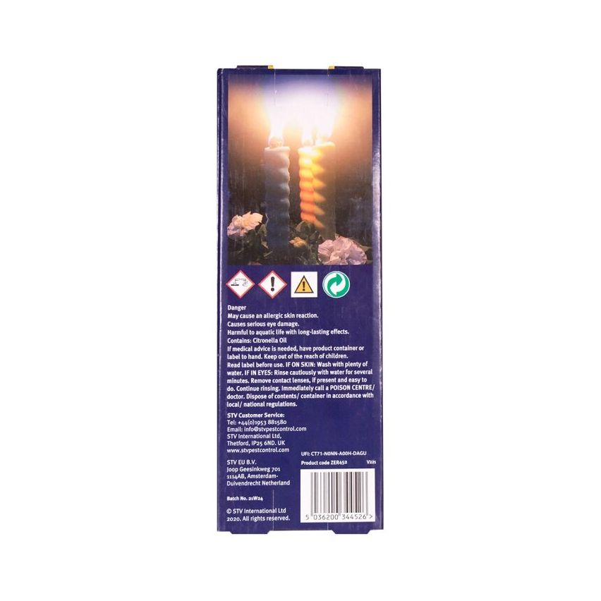 STV Citronella Table Top Flares - Beach Party - 3-Pack