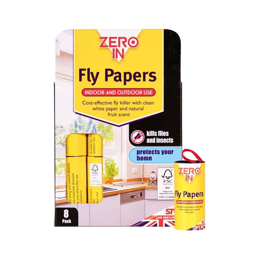 STV Fly Papers FSC - 8-Pack
