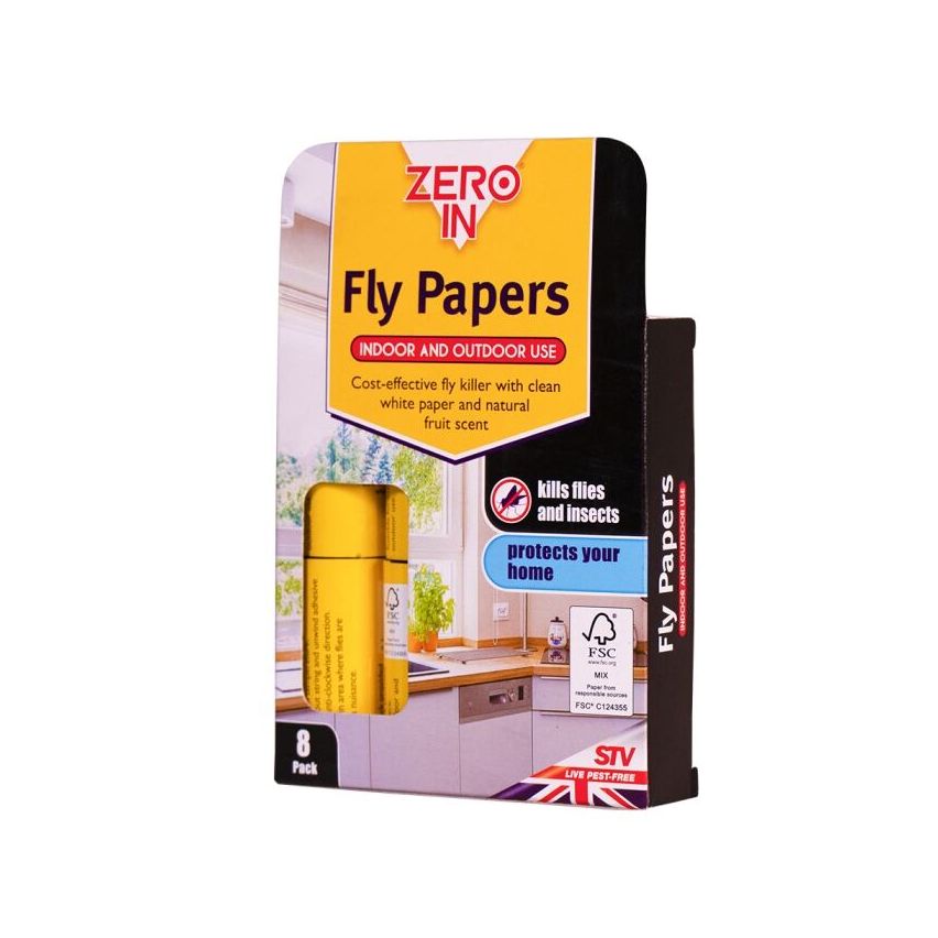 STV Fly Papers FSC - 8-Pack