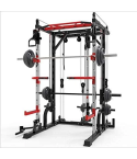 1441 Fitness Heavy Duty Smith Machine with Cable Crossover & Squat Rack - J009  