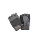York Fitness Leather Weight Lifting Gloves