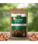 Premium Wood Fire Roasted Cashews, Slightly Salted With Skin Size A VIP Cashew-1KG